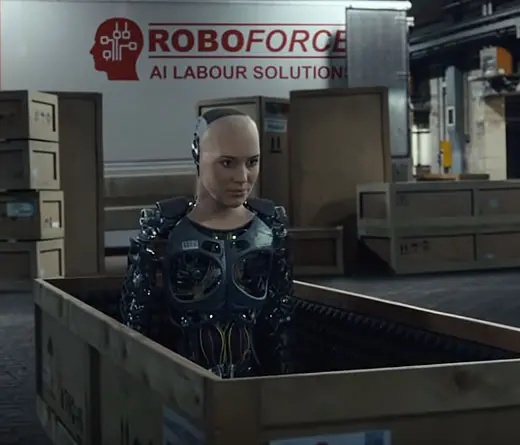 The Chemical Brothers plantea en su su nuevo video Free Yourself, la relacin entre robots y humanos.